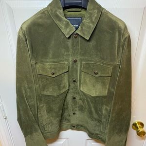 Todd snyder suede olive Dylan jacket